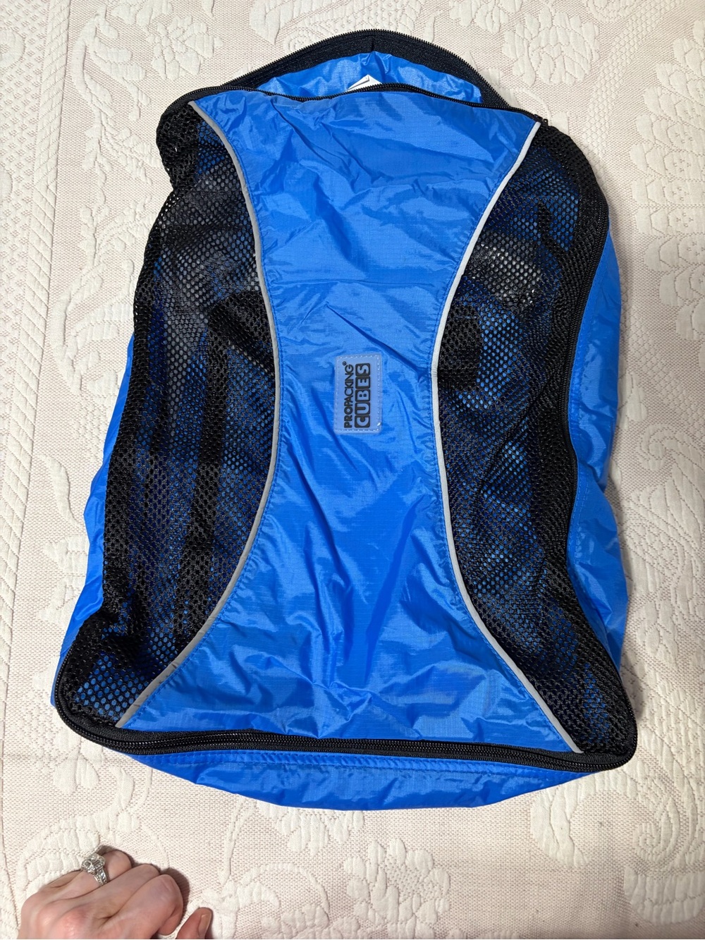 Sharper Image Propacking backs & 4 vacuum space saver bags Mesh Gear GUC